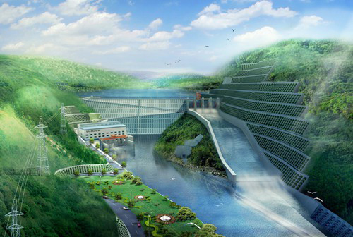 瓯海老挝南塔河1号水电站项目